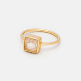 Ring Aline Square Moonstone