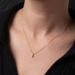 Halskette Cœur mit Mini Herz - Gold - Fleurs des Prés
